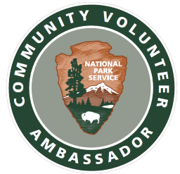 The official logo for the Community Volunteer Ambassador program