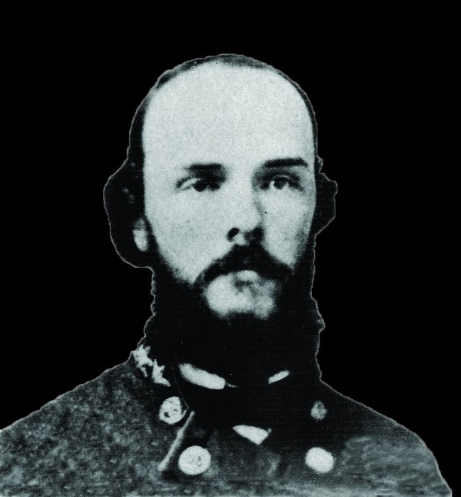 Charles Olmstead Man in Confederate uniform