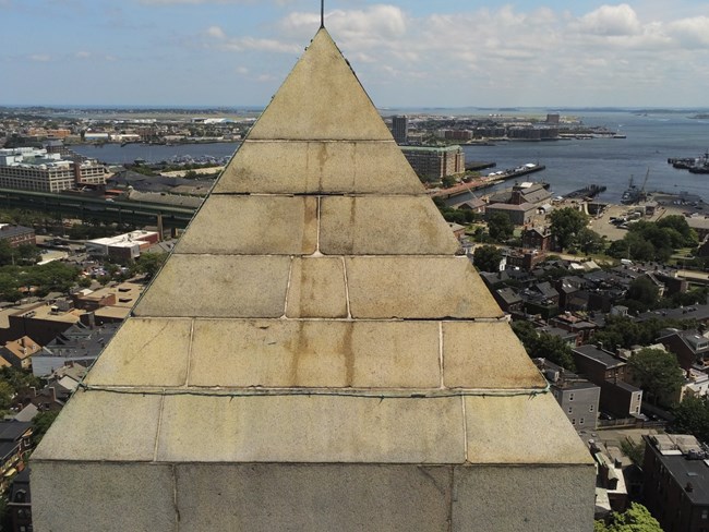 Pyramidion of the Bunker Hill Monument.
