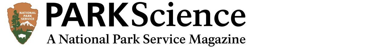 Table of contents Text reading "PARKScience: A National Park Service Magazine" next to the National Park Service arrowhead logo.