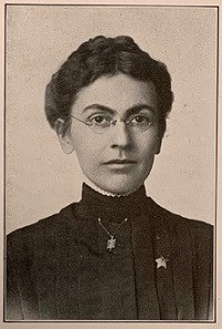 Phoebe May Hopper Portrait of Phoebe Mae Hopper taken from the 1909-1910 Nebraska Wesleyan University Yearbook.