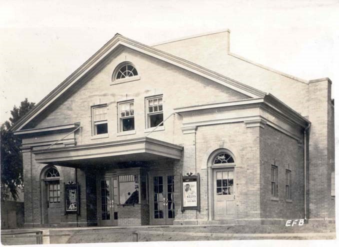 a historic theater building facade