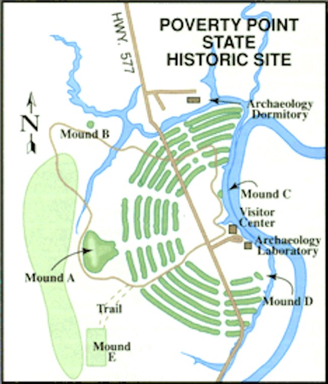 Poverty Point State Historic Site.