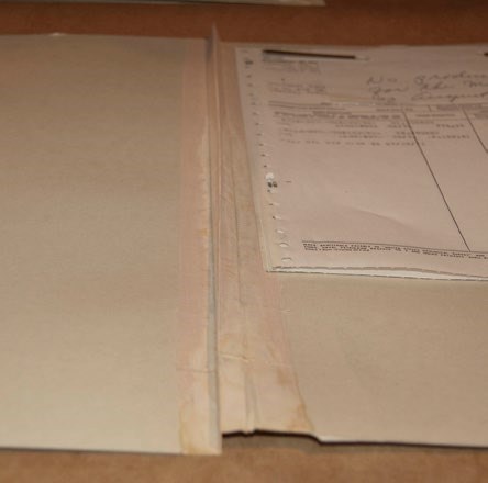 Document with no mold Document with no mold