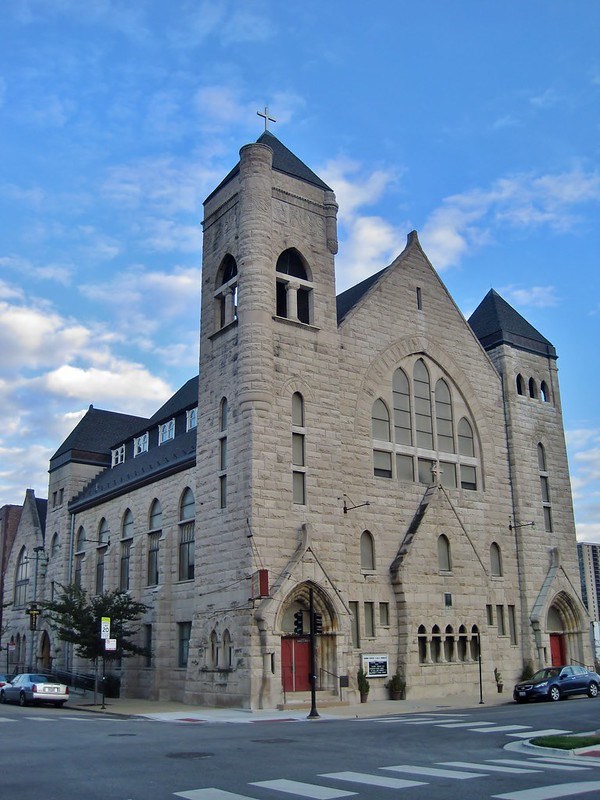 Exterior of Quinn Chapel AME Church by Teemu008 CC BY SA