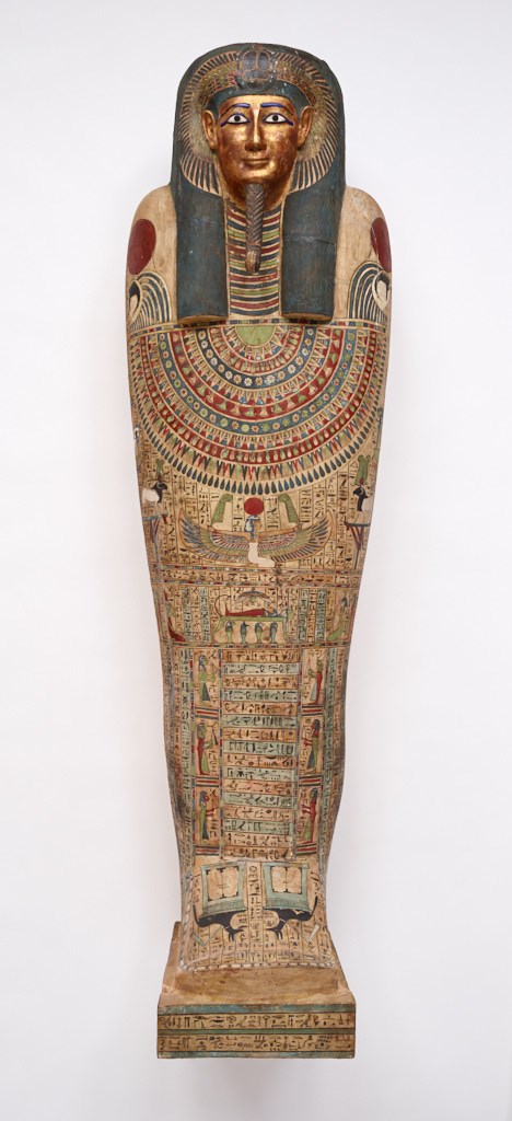 Nesmin's coffin. Photograph courtesy of the RISD Museum, Providence, RI.