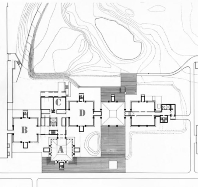 Richards Labs-Parti Diagram Site Plan with Goddard Labs.