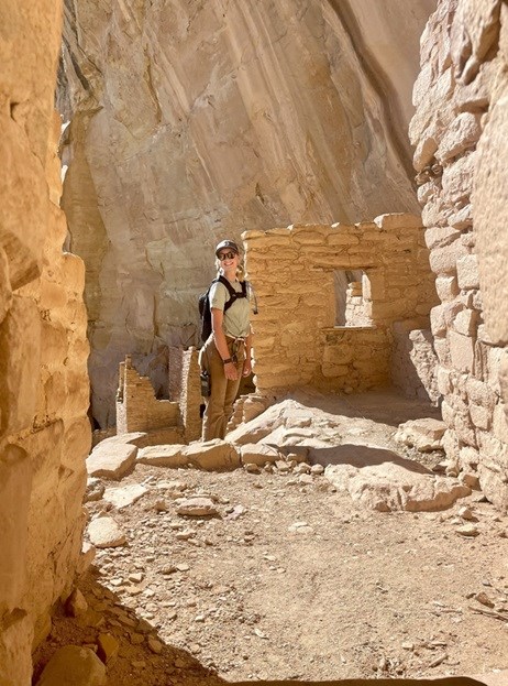 Ruby explores ancestral cliff dwellings MEVA