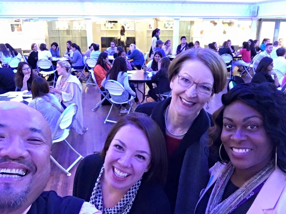 CAS staff and School of Building Arts professors at the School of Building Arts Internship Night event in 2015. CAS staff and School of Building Arts professors at the School of Building Arts Internship Night event in 2015.
