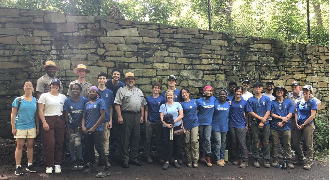 SCA Rock Creek Park Group with Director