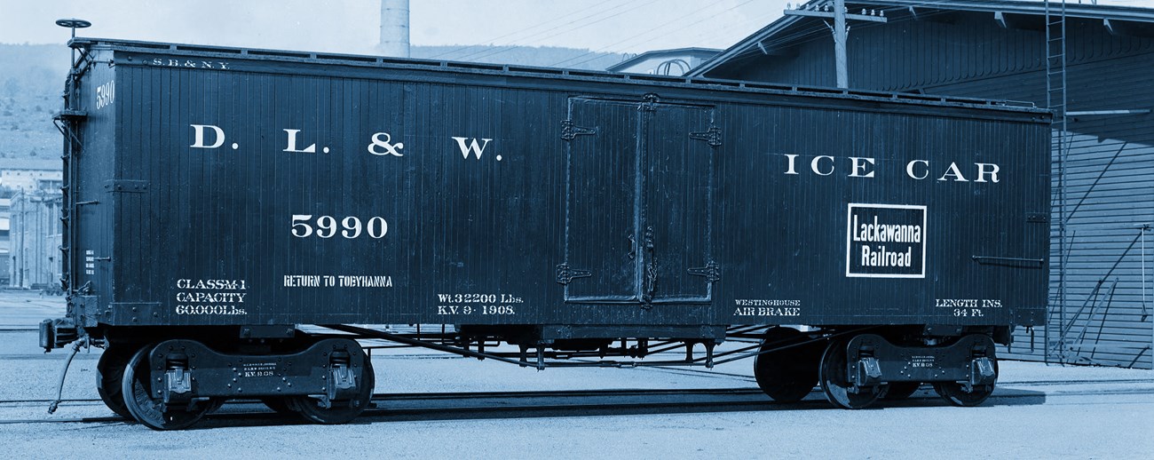 D. L. & W. Ice Car No. 5990