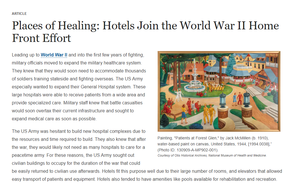 Screenshot of the intro from Places of Healing article written and researched by Hannah Haack. Screenshot of the intro from Places of Healing article written and researched by Hannah Haack.