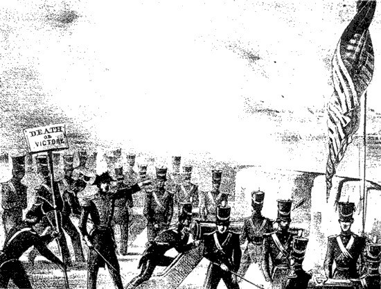 Siege at Fort Brown Soldiers defending Fort Texas later renamed Fort Brown