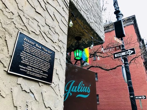 Historic Sip In Plaque Julius NPS Photo of the Sip In historic plaque