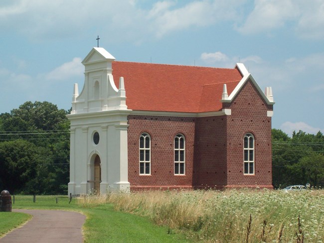 St. Mary’s City Historic District Catholic Church.