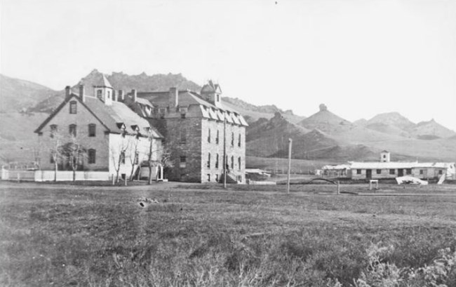 Mission in the mountains of Montana Mission in the mountains of Montana