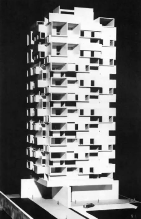 Stanley Tigerman’s thesis project. Stanley Tigerman’s thesis project.