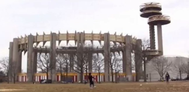 State of the Pavilion after the fair.
