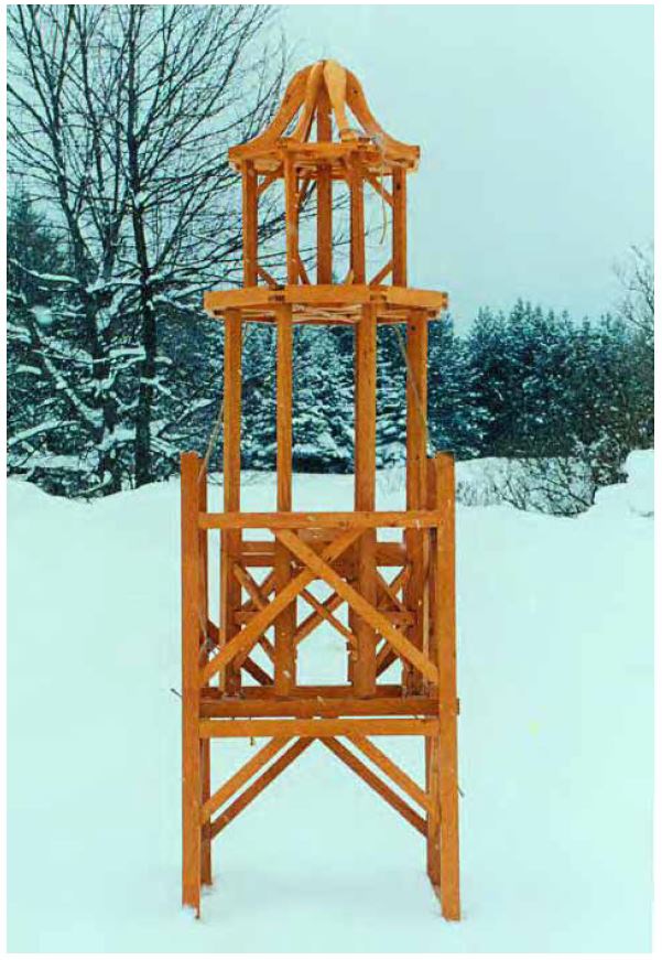 Timber-Framed Steeples - Middlebury, Vermont (U.S. National Park Service)