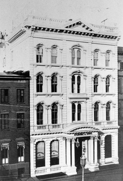 Exterior of the Steinway Hall, 14th St., NYC ca. 1923. Library of Congress Public Domain