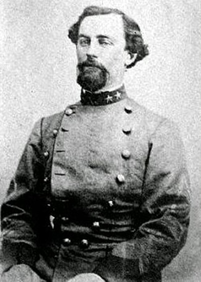 Stephen_Elliott,_Jr Photograph of Stephen Elliott Jr. seated in military uniform