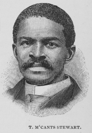 A portrait of T. McCants Stewart