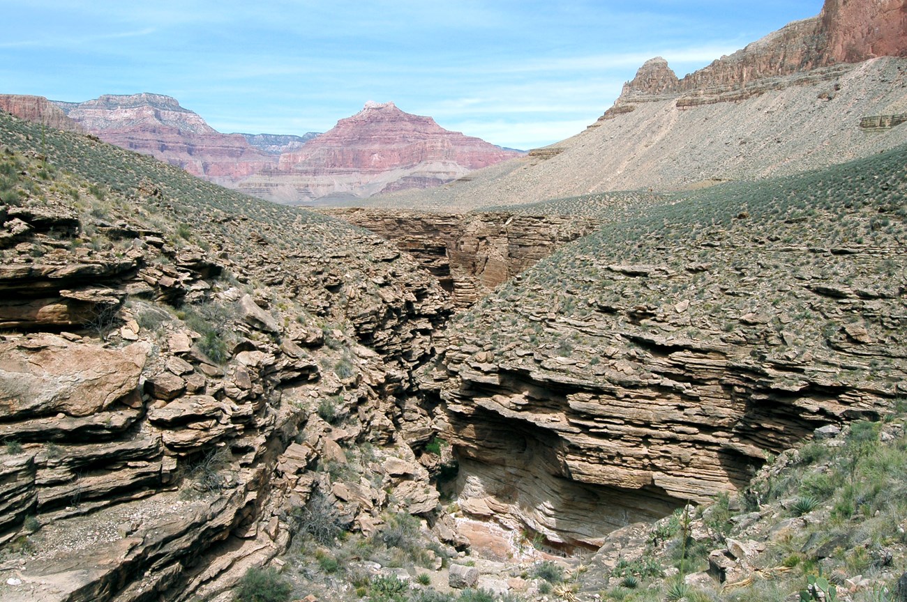 Photo of a desert canyon.