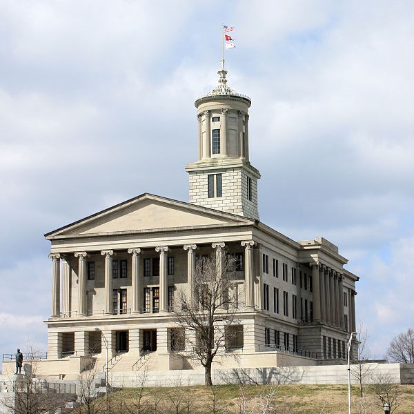Tennessee_State_Capitol_2009 by Kaldari Public Domain Exterior of Tennessee State Capitol Nashville by Kaldari Public Domain