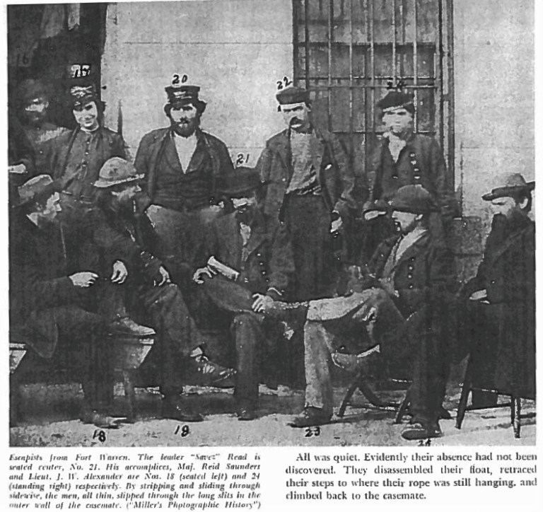 An Escape Attempt at Fort Warren (U.S. National Park Service)