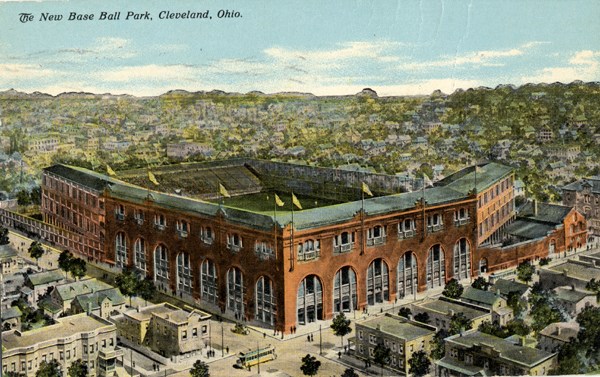 Postcard of League Park Postcard of League Park