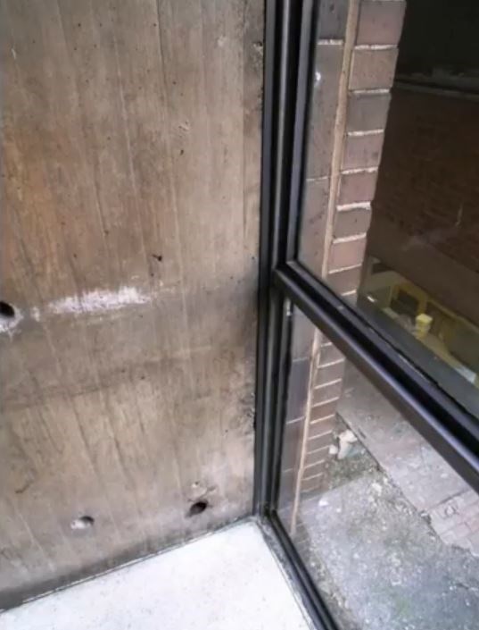 Tower C Connector Window. Early use of IGU.