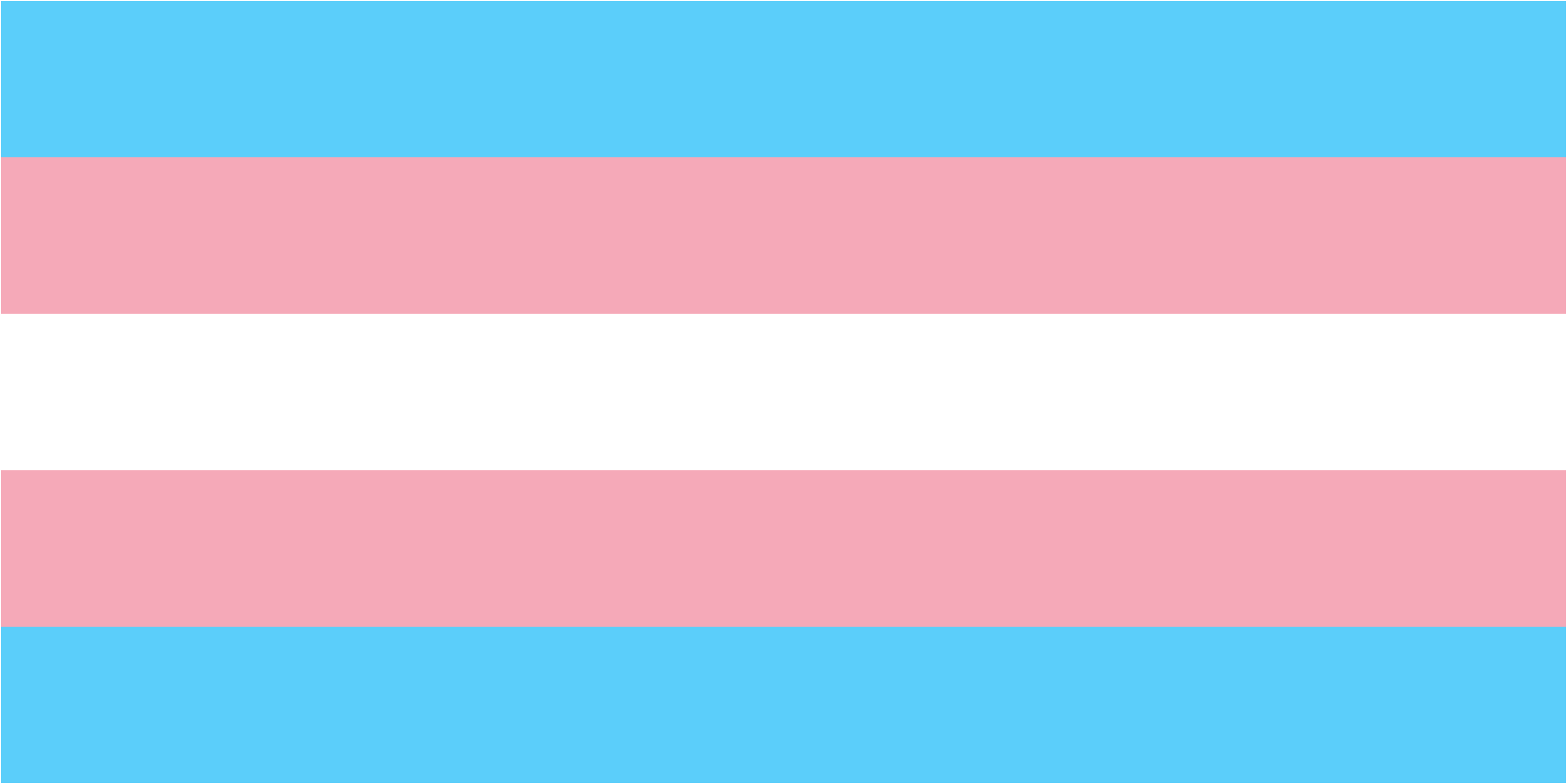 Blue, Pink, and White Transgender Flag