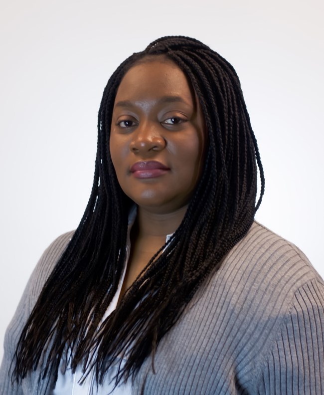 Dr. Francena F.L. Turner Headshot of a Black woman with braids wearing a gray cardigan