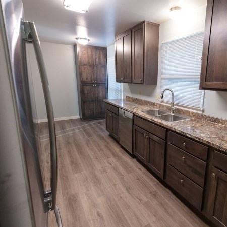 Updating Non-Historic Housing an updated kitchen