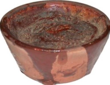 Redware ceramic pot