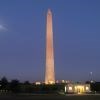 lt= Washington Monument at night