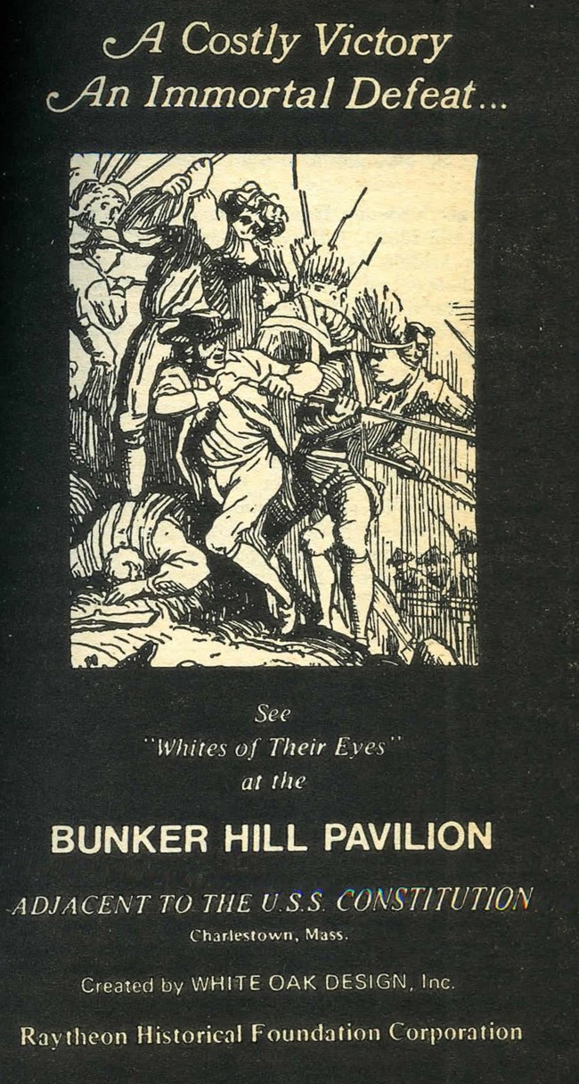 Promotional graphic for the "Whites of Their Eyes" Exhibit.