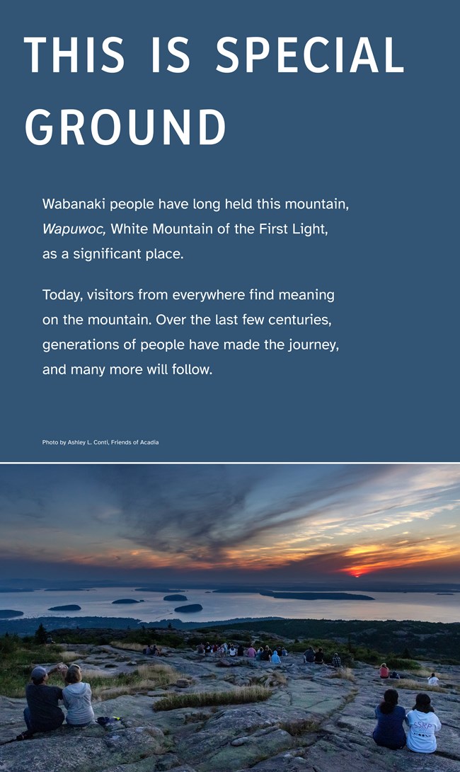 Thumbnail image of Changing Acadia wayside panel