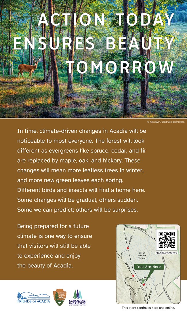 Thumbnail image of Changing Acadia wayside panel Thumbnail image of Changing Acadia wayside panel