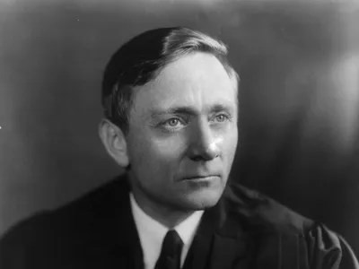 William-O-Douglas Black and white photo of William O. Douglas