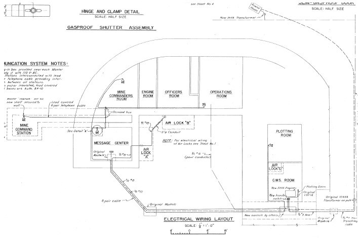 blueprint of mining casemate