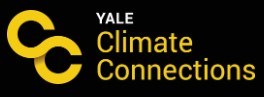 Black background Logo with CC and Yale Climate Connections