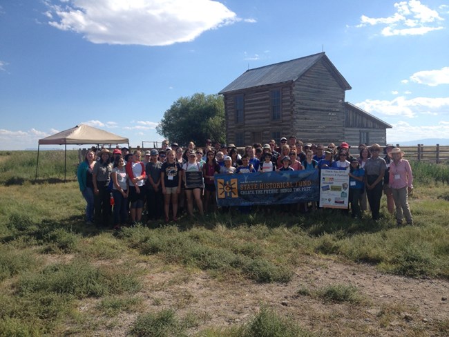 Youth Summit-2015 Preserve America Youth Summit at the Trujillo Homestead National Historic Landmark with NPS and Sangre de Cristo NHA staff. Alex pictured far left.