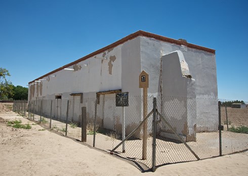 Casa Ronquillo, the former home of 19th-century San Elizario mayor and military commander José Ignacio Ronquillo, was once among the largest residences in town. Photo © Jack Parsons