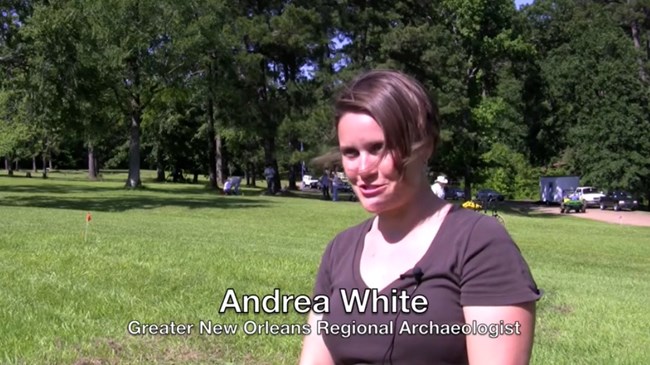Andrea White, Greater New Orleans Regional Archaeologist Andrea White, Greater New Orleans Regional Archaeologist