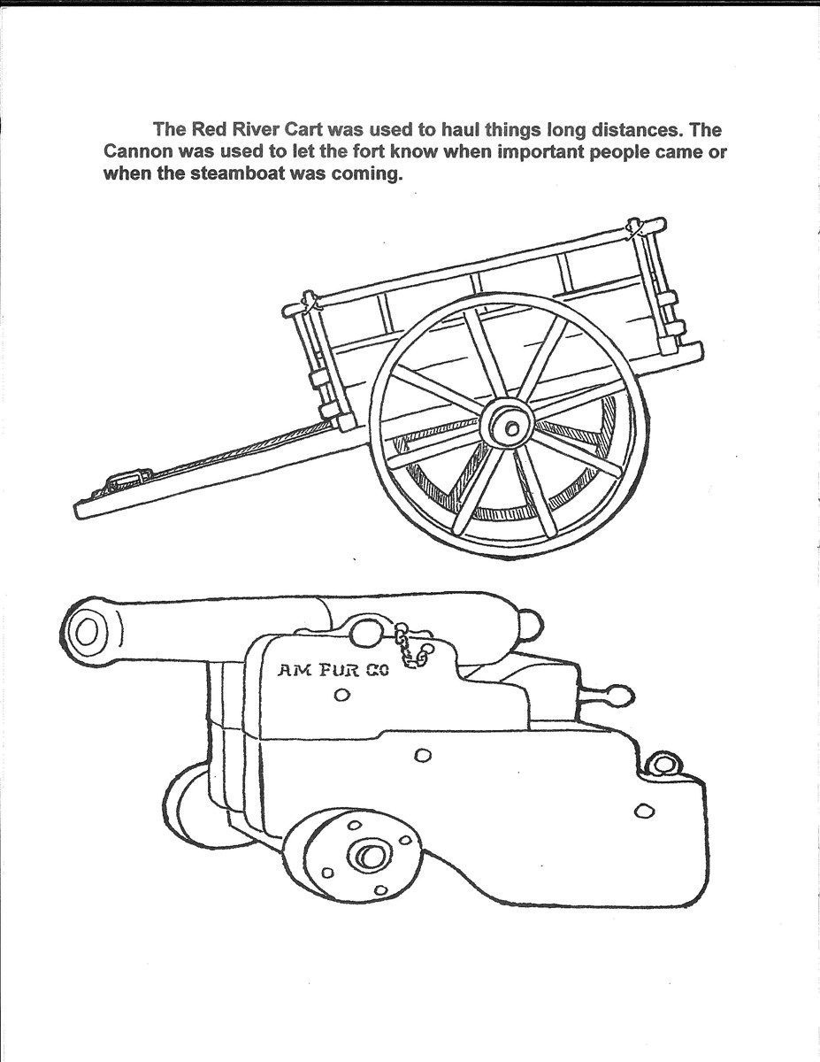 Fort Union Coloring Pages U S National Park Service
