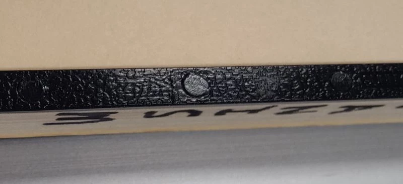Velobind® post exiting a binding Strip Velobind post and binding strip