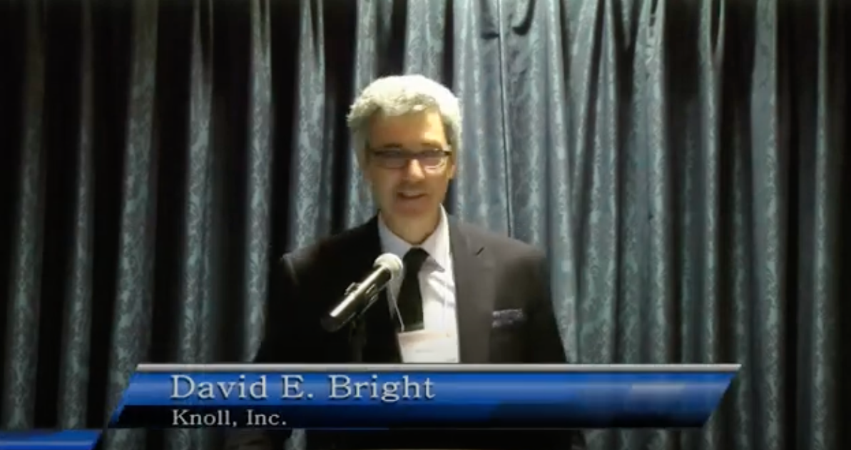 David Bright of Knoll, Inc.