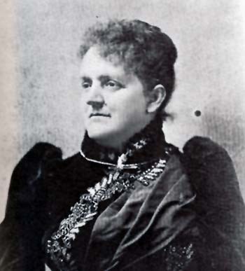 Mary Hemenway Black and white portrait of Mary Hemenway