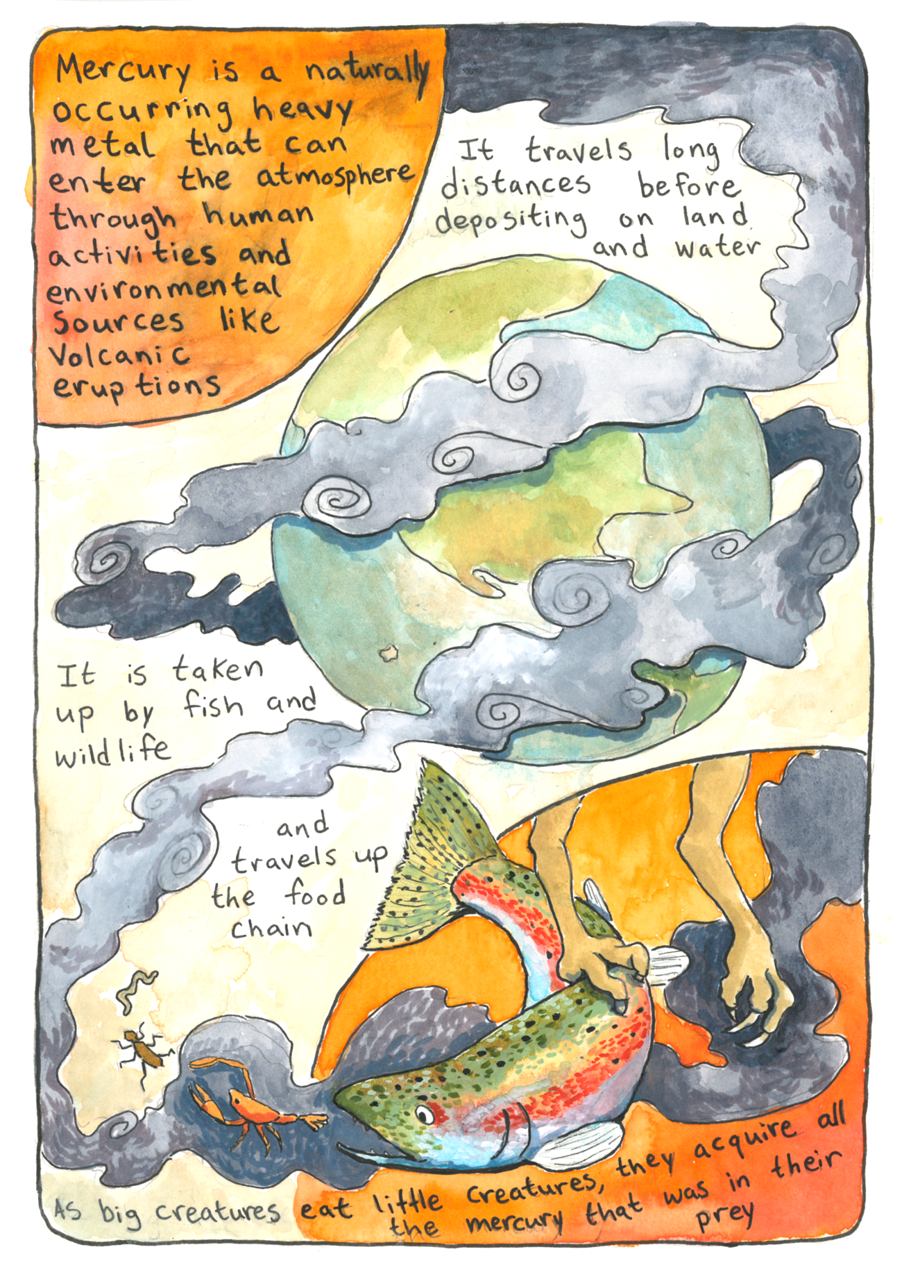 Page four of graphic narrative; alt text provided below.